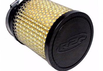 Angled Fabric Air Filter