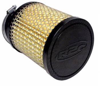 Angled Fabric Air Filter